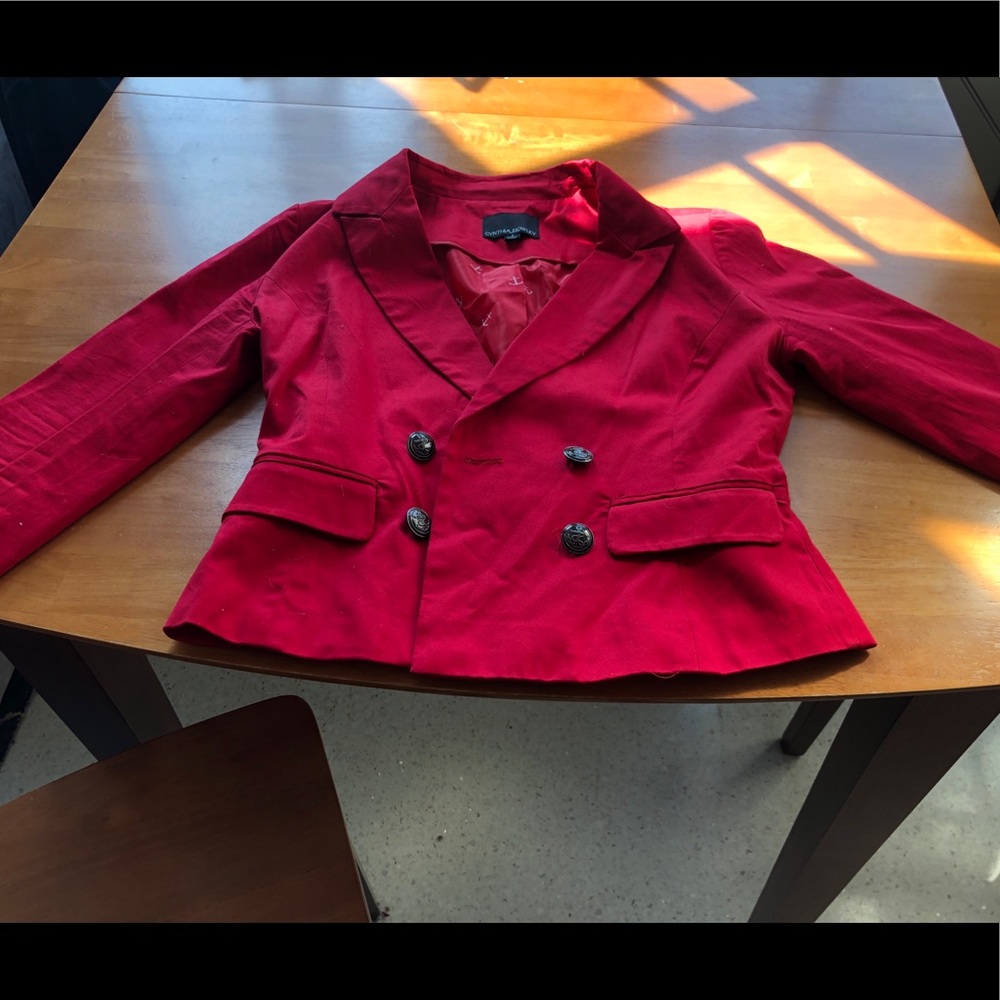 Cynthia Rowley Red Blazer, NWOT